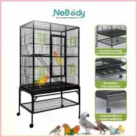 ราคา NoBody Pet กรงนกขนาดใหญ่ กรงจัดแสดง กรงชูการ์ กรงนกแก้ว กรงนกที่มีล้อ กรงสวยงาม กรงนก บ้านนก สำหรับนกทุกขนาด จัดส่งที่รวดเร็ว (1733041430247540193)