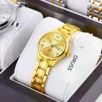 ราคา ✨ Hot-selling watches, fashionable business style with diamond inlays, waterproof, luminous quartz watches, women's watches, women's fashion accessories (1733220306305123820)