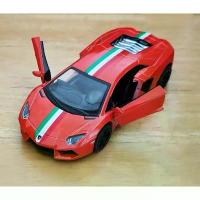 ราคา 【เก็บเงินปลายทาง】 โมเดลรถ L. Aventador LP700-4 พิมพ์ลาย Scale 1:38 รถสปอร์ต (1733213789131670545)