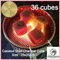 ราคา Black Dragon ถ่านบาบีคิว ถ่านอัดแท่งกะลามะพร้าว รูปทรงสี่เหลี่ยมลูกเต๋า Coconut Shell Charcoal Cube 25x25x25 36 ก้อน สปอตสินค้า (1732801194780624436)