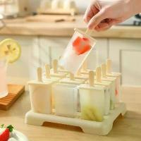 ราคา Ice cream mold, household ice lolly maker, DIY ice cream, ice cube tray, ice bar mold, homemade ice cube box, popsicle mold, ice cube tray, ice bar maker, homemade ice cube box, popsicle maker. (17333