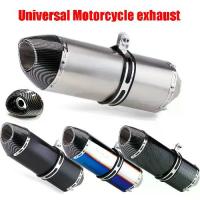 ราคา 51mm/2" ID Universal R77 Yoshimura Moto ท่อไอเสียท่อไอเสียท่อพร้อม DB Killer (1732734696001013187)