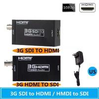 ราคา 3G Converter HDMI Compatible to SDI Adapter SDI Audio Adapter HD-SDI/3G-SDI Converter DAC BNC 1080P for HDTV Mon คําแนะนําการขายที่ร้อนแรงในเดือนนี้ (1732742258238916336)