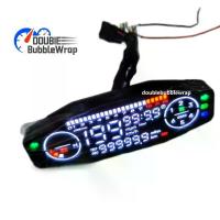 ราคา สําหรับ KR200 Universal รถจักรยานยนต์ Digital Meter RPM Tachometer Speedometer มาตรวัดความเร็ว Tacho Meter Digital เครื่องวัดระยะทางเครื่องมือ Sensor ชุด (1733244256862177153)