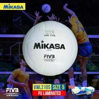 ราคา [COD] MIKASA ลูกวอลเลย์บอลหนังอัด Volleyball VWL210S / VWL2200 เบอร์ 5 (แถมฟรี ตาข่ายใส่ลูกบอล + เข็มสูบ) (1732818675152619467)