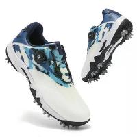ราคา Footjoy~รองเท้ากอล์ฟ Professional Spikes golf shoes men Waterproof Non-slip รองเท้ากอล์ฟ ผช (1733197341723166347)