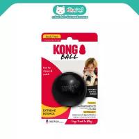 ราคา สินค้าที่ขายดีที่สุดของเดือนนี้ KONG Ball Extreme Bounce ของเล่นสุนัข ลูกบอลยางสีดำ เด้งดึ๋ง เหนียวพิเศษ กัดเพลิน ทนทาน มีรูเสียบขนมได้ (1732873231700493961)