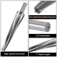 ราคา ลูกบอล 7 องศาข้อต่อ Tapered Reamer ความเร็วสูงเหล็ก Tapered Ball Joint Reamer สะพานที่แข็งแกร่งก่อสร้าง Reamer เครื่องมืออเนกประสงค์ Tapered Reamer Drill Bit สำหรับโครงสร้างสะพานยานยนต์ 80P67 (1733468