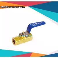 ราคา บอลวาล์วกันย้อน ยี่ห้อ KATSURA Ball Check Valve HBS-302-08Rc ขนาด 1/4" สปอตสินค้า (1733169810645813143)