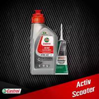 ราคา น้ำมันเครื่อง Castrol Activ Scooter 0.8L. พร้อมน้ำมันเฟืองท้าย 120ml. กึ่งสังเคราะห์ รถสายพาน (1733064573829350737)