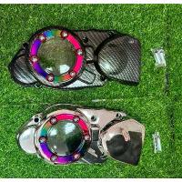 ราคา ฝาครอบจานไฟ Honda DASH / LS / LS125 สีชุบเงิน+รุ้ง สีเคฟล่า+รุ้ง ขายร้อน (1732823043732571467)
