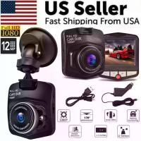 ราคา 2.4'' Full HD 1080P Dash Cam Car DVR Front or Rear Camera Night Vision G-sensor (1732751016679868383)
