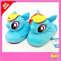 ราคา รองเท้าเดินในบ้าน โพนี่ (เรนโบว์ แดช) / Slipper Pony Rainbow Dash ลิขสิทธิ์แท้ ขายดี (1733478617620186410)