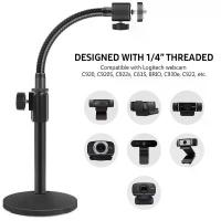 ราคา ยืดหยุ่น360 ° หมุนเว็บแคมขาตั้ง1/4 "Desktop Webกล้องขาตั้งกล้องGooseneckยืนสำหรับLogitech Web cam คําแนะนําผลิตภัณฑ์ใหม่ของเดือนนี้ (1732609896441545781)