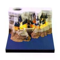 ราคา สร้างสรรค์ พร้อมไฟ ปฏิทินประติมากรรมกระดาษ สมุดบันทึก งานฝีมือกระดาษ 3 มิติ ปฏิทินรายสัปดาห์ปี 2026 ของตกแต่งโต๊ะ ปฏิทินงานฝีมือกระดาษ 3D (1733359326216751021)