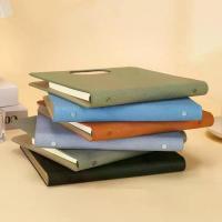 ราคา 100 แผ่น หนัง PU สมุดบันทึก A5 ย้อนยุค รายการสิ่งที่ต้องทำ สมุดบันทึกการประชุม ไดอารี่ ของใช้การเรียน สมุดบันทึก สาวๆ (1733121258148497060)