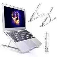 ราคา แท่นวางโน๊ตบุค ขาตั้งโน๊ตบุ๊ค ขาตั้งแล็ปท็อป ปรับระดับได้ 6 ระดับ แบบอลูมิเนียม สําหรับ สมุดบันทึก Laptop stand แนะนำ (1732774493058598210)