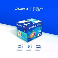 ราคา [90 แกรม] Double A กระดาษ Color Print A4 90gsm 500 แผ่น จำหน่าย 5 รีม (1732716814675248613)