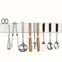 ราคา Magnetic Knife Strip, Suitable for Kitchen Utensils and Apartment Essentials - Perfect for Back-to-School Supplies and College Dorm Essentials Kitchen ostomy bag covers ถุง กร (1733309882731628152)