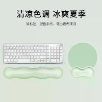 ราคา เบาะรองข้อมือคีย์บอร์ดซิลิโคนใส, ข้ามพรมแดน, เหมาะสำหรับคอมพิวเตอร์และสำนักงาน, แผ่นรองข้อมือเมาส์ระบายอากาศ, โปร่งใส กระดาษ คราฟท์ (1732401418974693053)