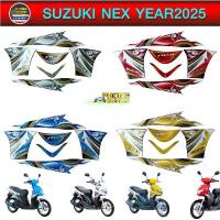 ราคา สติกเกอร์ Suzuki Nex 125 ปี 2025 สติกเกอร์ติดรถ มอเตอร์ไซค์ Suzuki Nex 125 ปี 2025 แท้โรงงาน เคลือบเงา สีสวย สีสด (1732704130855240985)