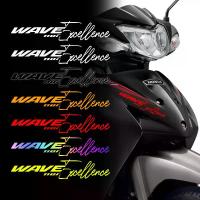 ราคา สติ๊กเกอร์ถังดัดแปลงรถจักรยานยนต์กระจังหน้า เหมาะสำหรับ Honda WAVE 110i สะท้อนแสง กันน้ำ อุปกรณ์เสริมส่วนบุคคล คลื่น สติกเกอร์ เวฟ สติกเกอร์ แกรนด์ฟีลาโน่ สติกเกอร์ r 15 สติ (1731242445607503490)