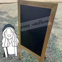 ราคา [COD] [Tiktok]กระดานดำสูง1เมตร สไตส์มินิมอลทำจากไม้สักแท้(มีชอล์คไปให้นะคะ) (ไม่ได้ทำสี) กล่อง สีเมจิก อะคริลิค หัว พู่กัน สี อคิลิค เเท่ง ตู้จดหมาย หน้า บ้าน กัน ฝน ซอง พัสดุ ใส (1733008894325917222)