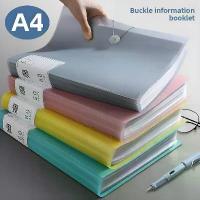 ราคา แฟ้มข้อมูลหนังสือ ขนาด A4 โปร่งใส มีด้านใน เหมาะสำหรับถือกระดาษตรวจสอบ มัลติฟังก์ชั่น สามารถใส่ได้ 100/60 หน้า เทป กาว สอง หน้า นาโน เทป เสียง เบา โมชิ โมชิ ตรา ยาง ด่วน (1732830908773926576)