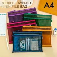 ราคา กระเป๋าเอกสาร A4 2 ชั้น สำหรับนักเรียน | ใส่หนังสือ ปากกา อุปกรณ์การเรียน ผ้าไนล่อนแข็งแรงทนทาน แฟ้ม ใส่ ทะเบียน สมรส (1733239898955875532)