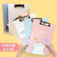 ราคา โฟลเดอร์การ์ตูน ดีไซน์สร้างสรรค์และน่ารัก สำหรับเก็บเอกสารของนักเรียน ขนาด A4 วัสดุไม้ อุปกรณ์สำนักงาน รุ่นหนา คลิปบอร์ด (1732818146628568910)