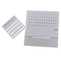 ราคา ทนทาน ของขวัญตกแต่ง ภาษาอังกฤษ อุปกรณ์สำนักงาน อลูมิเนียมอัลลอย สำหรับบ้าน ปฏิทิน ปฏิทินโลหะ ปฏิทินตลอด ปฏิทิน100ปี (1733391621772313738)