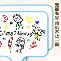 ราคา กระดานดำลบได้แบบมือถือ กระดานเขียนหนังสือสำหรับห้องถ่ายทอดสด แผ่นพร้อมคำสำหรับการสัมภาษณ์ โต๊ะทำงาน เขียนด้วยมือสองด้าน (1733193652322731580)