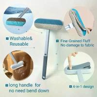 ราคา แปรงขนสัตว์เลี้ยง ขายดี ดีไซน์อเนกประสงค์สำหรับสุนัขและแมว ดีไซน์สองหัว ด้ามยาว ประหยัดแรง เหมาะสำหรับทำความสะอาดเสื้อผ้า โซฟา และพรม ซุปเปอร์เคลียร์ เครื่องมือจำเป็น สำหรับสัตว์ (1733106955107075217)