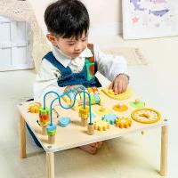 ราคา ของเล่นเสริมพัฒนาการเด็กไม้ใหม่ อเนกประสงค์ สนุกสนาน นาฬิกาลูกปัด โต๊ะ เกียร์ และบอร์ดกิจกรรม (1733288871521453082)