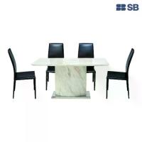 ราคา SB Design Square ชุดโต๊ะอาหาร รุ่น Festo & เก้าอี้ รุ่น August (1729582331591952634)