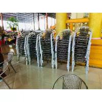 ราคา เก้าอี้ สแตนเลส แบบมีพนักพิง พิงหลัง กลางแจ้ง เก้าอี้รับประทานอาหาร คําแนะนําผลิตภัณฑ์ใหม่ของเดือนนี้ (1732751603568772315)