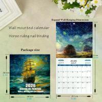 ราคา 2026 Check-In Calendar Landscape Calendar Women'S Calendar English Calendar Bestseller ตู้ เติม เงิน (1733187688646608821)