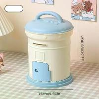 ราคา กล่องจดหมาย กล่องเงิน สีพาสเทล ความจุมาก มีตัวล็อคและกุญแจ สามารถเก็บและถอนเงินได้ มีให้เลือก 3 สีและสไตล์ [กล่องเงิน] ตู้ บุญเติม ใส่ แบงค์กาโม่ ပိုက်ဆံ စုဗူး (1732980349265413351)