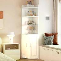 ราคา มัลติฟังก์ชั่น ตู้เข้ามุมสามเหลี่ยม ตู้เข้ามุม 4ชั้น ชั้นเก็บของเข้ามุม ตู้ เก็บ ตู้ ตู้ เก็บ ชั้น วาง หนังสือ ชั้น วาง กั้น ห้อง ชั้นวางของกั้นห้อง ตู้โชว์ แบบกั้นห้อง ตู้วางพระในบ้านเข้ามุม (1730870