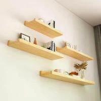 ราคา ชั้นวางของ แผ่นไม้สน หนา 5 mm.กว้าง15cm. x ยาว30cm. ต่อลายเส้นตรง ชั้นวางของติดผนัง ไม้สนนอก ชั้นวางหนังสือ ชั้นวางติดผน สวัสดิการสด (1732687752630142830)