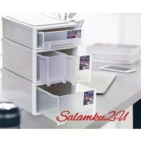ราคา สินค้าพร้อมส่ง! !!กล่องเก็บของในลิ้นชักพลาสติก / กล่องลิ้นชักซ้อนกันได้ / ลิ้นชัก / ชั้นวางของ / ตู้เก็บของ (1733230820450928464)