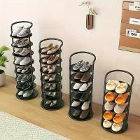ราคา ที่เก็บรองเท้าโลหะ 4 ชั้น กรอบสีทองวินเทจ โครงสร้างมั่นคง แข็งแรงทนทาน ประหยัดพื้นที่คอนโด หอพัก ทางเข้า จัดส่งฟรี แร็ค วาง บาร์เบล ชั้นวางของ ล็ก คอนโด ส่ง ฟรี (1732453210275743716)