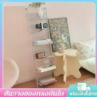 ราคา ส่งทันทีชั้นวางของทรงบันได6 - 8 ชั้น ชั้นวางของ สไตล์ของเกาหลี วางพิงผนัง สไตล์เกาหลี สไตล์เรียบง่าย ที่นิยมมากที่สุด (1732788495423932179)