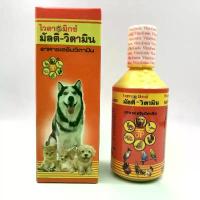 ราคา มัลติ-วิตามิน 100ccและ30cc อาหารเสริมวิตามิน เพื่อเสริมวิตามินสำหรับ สุนัข แมว กระต่าย นก ปลา และสัตว์เลี้ยงทั่วไป (1733342445807372108)