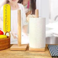 ราคา ที่ใส่กระดาษม้วน ไม้บีช ของใช้ในครัวเรือน ที่ใส่กระดาษในครัวสร้างสรรค์ ที่ใส่ทิชชู่ ที่วางทิชชู่ ชั้นวางกระดาษม้วนแนวตั้งแบบขยาย (1732057305476466155)