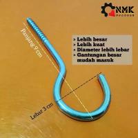 ราคา ไม้แขวนเสื้อ เหล็ก เกลียว สำหรับหลังคา เพดาน และติดผนัง ตะขอแขวนกรงนก ตะขอแขวน หม้อ (1732480643127871161)