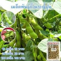 ราคา เมล็ดพันธุ์ ถั่วแระญี่ปุ่น หอมกลิ่นใบเตย เมล็ดพันธุ์ถั่วเเระญี่ปุ่น 25 เมล็ด [10 แถม 1 คละได้] (1732071886987101381)