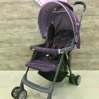 ราคา CODรถเข็นเด็ก Joie รุ่น Aire สีม่วงลายจุด มือสองTikTok (1733013368889575372)