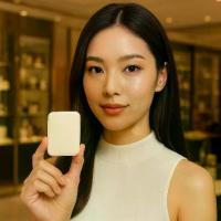 ราคา Magique พัฟแต่งหน้า เกรด A ฟองน้ำแต่งหน้า แป้งอัดแข็ง สี่เหลี่ยมขาว ขนาด 1.7x2 นิ้ว หนา 7.5 มม. รับประกันคุณภาพ 100% (1732890753851622924)