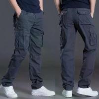 ราคา กางเกงสแลคผู้ชาย กางเกงลำลองกลางแจ้ง แฟชั่นผู้ชาย เอวปานกลาง ทรงเข้ารูป ขาตรง กางเกงคาร์โก้ซิปอเนกประสงค์ สำหรับการฝึกซ้อมกลางแจ้ง (1733366270094771809)